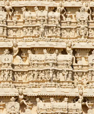 Den Padmanabhaswamy-Tempel bewundern